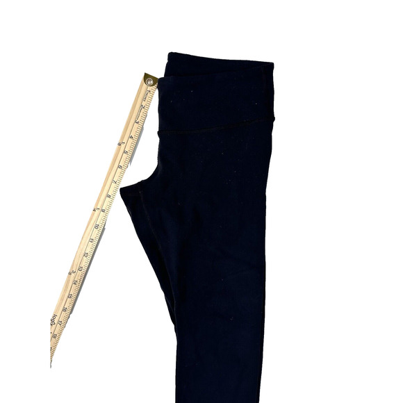 Lululemon Wunder Under 1/2 Tight Crop Leggings Black Size 6 - Picture 6 of 7